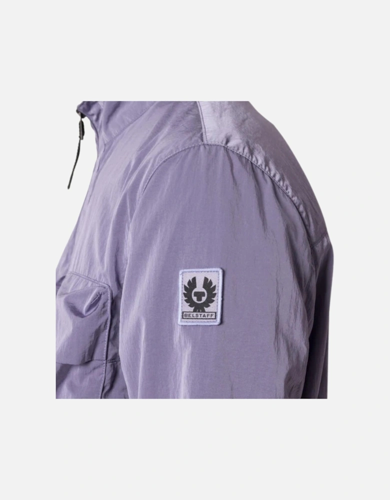 Ramp Violet Light Purple Quarter Zip Windbreaker Jacket