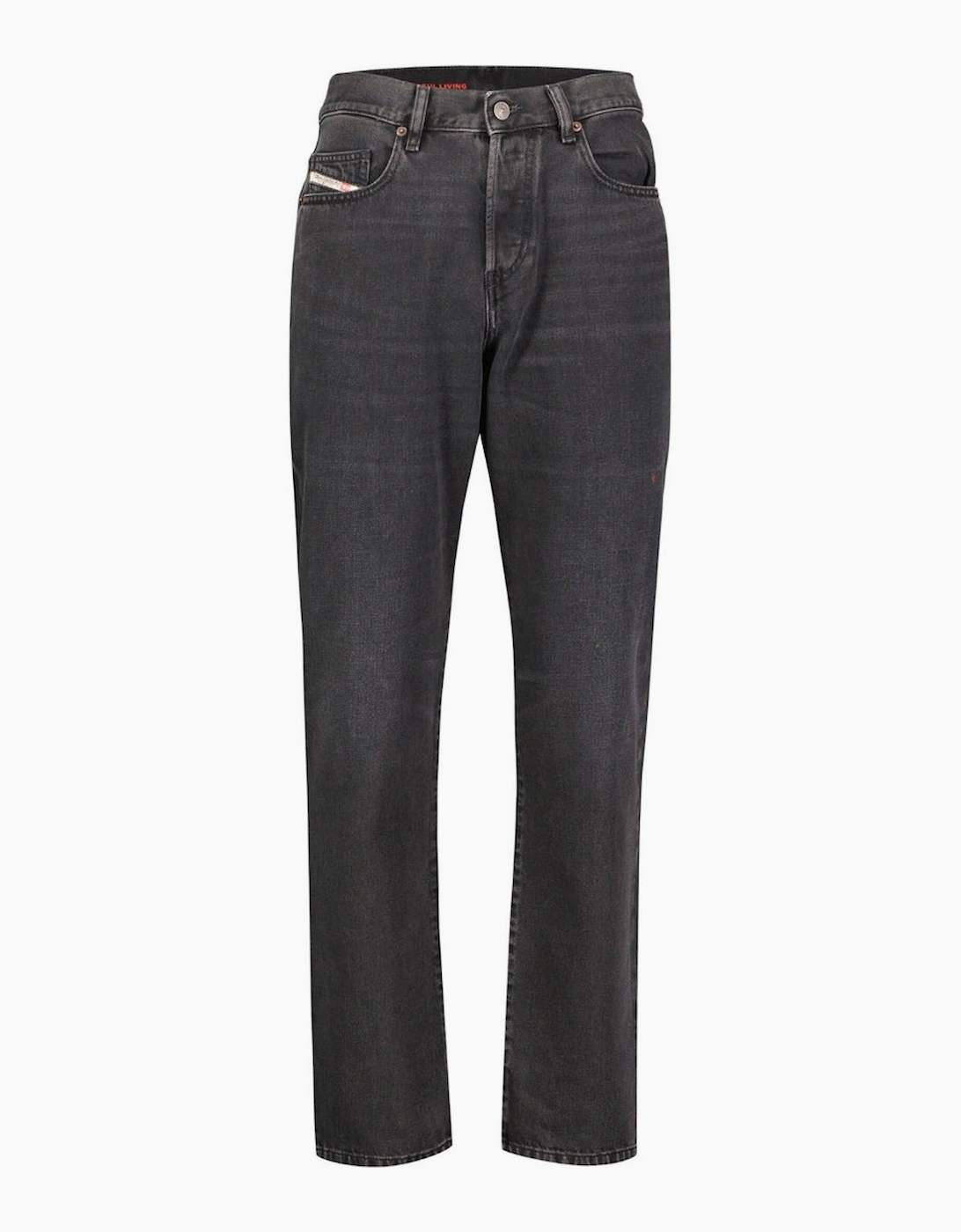 Men's Diesel D-Viker Regular Fit Black Jeans - Size: 31/32