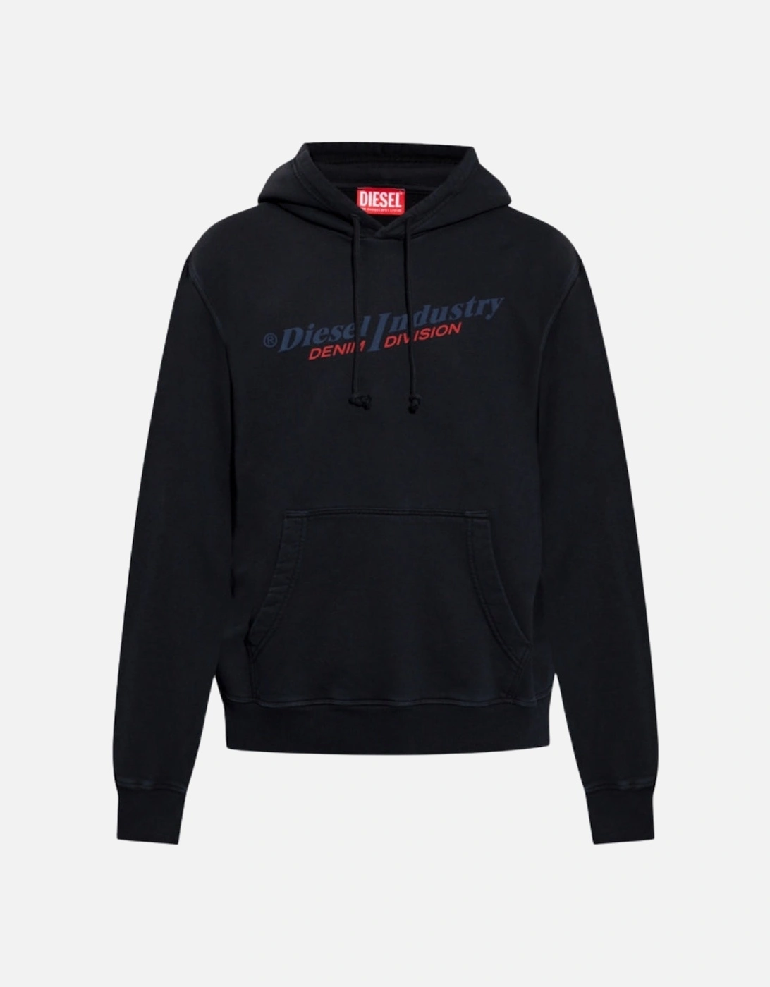 Industry Denim Division Design Black Hoodie, 2 of 1