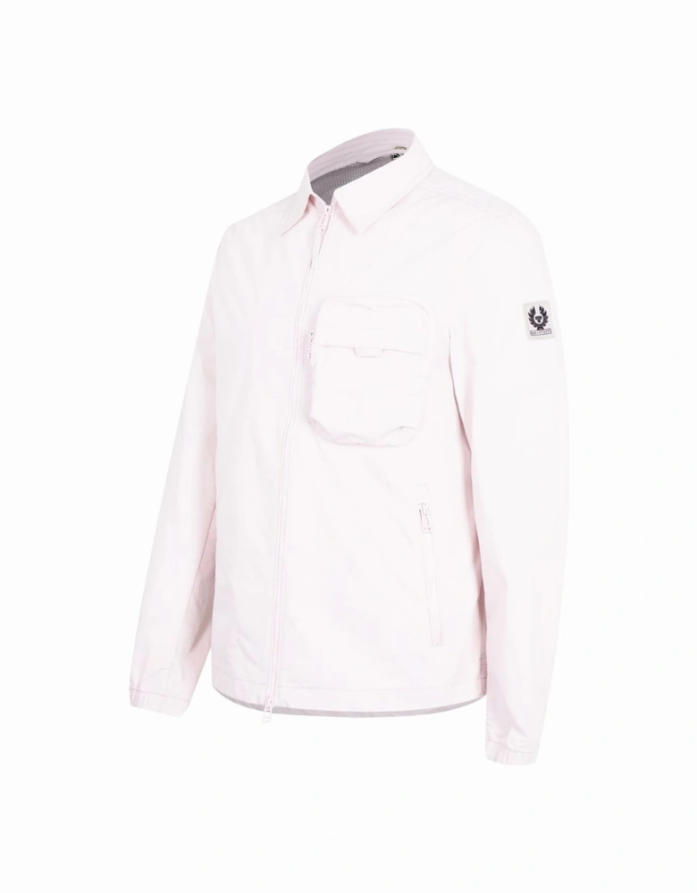 Chalk Pink Board Overshirt Jacket