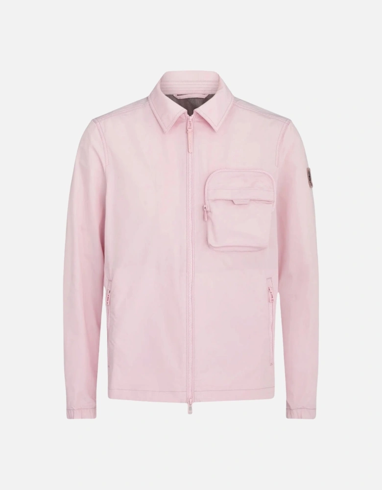 Chalk Pink Board Overshirt Jacket