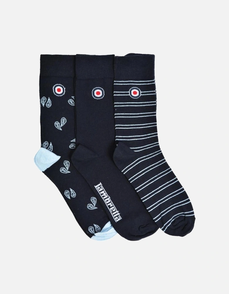 Mens Target 3 Pack Crew Socks