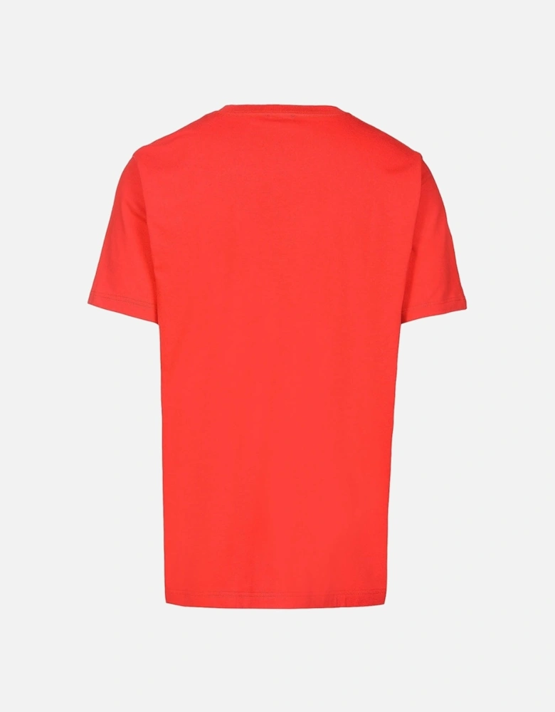 Pixel Logo Red T-Shirt