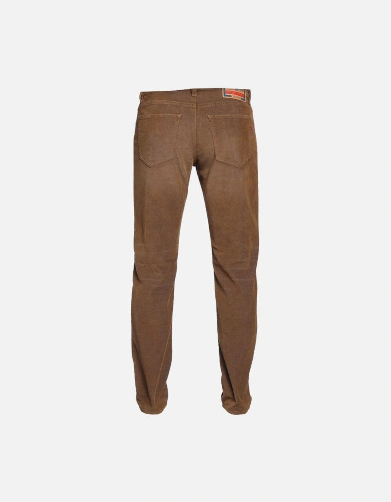 D-Strukt Brown Cord Jeans