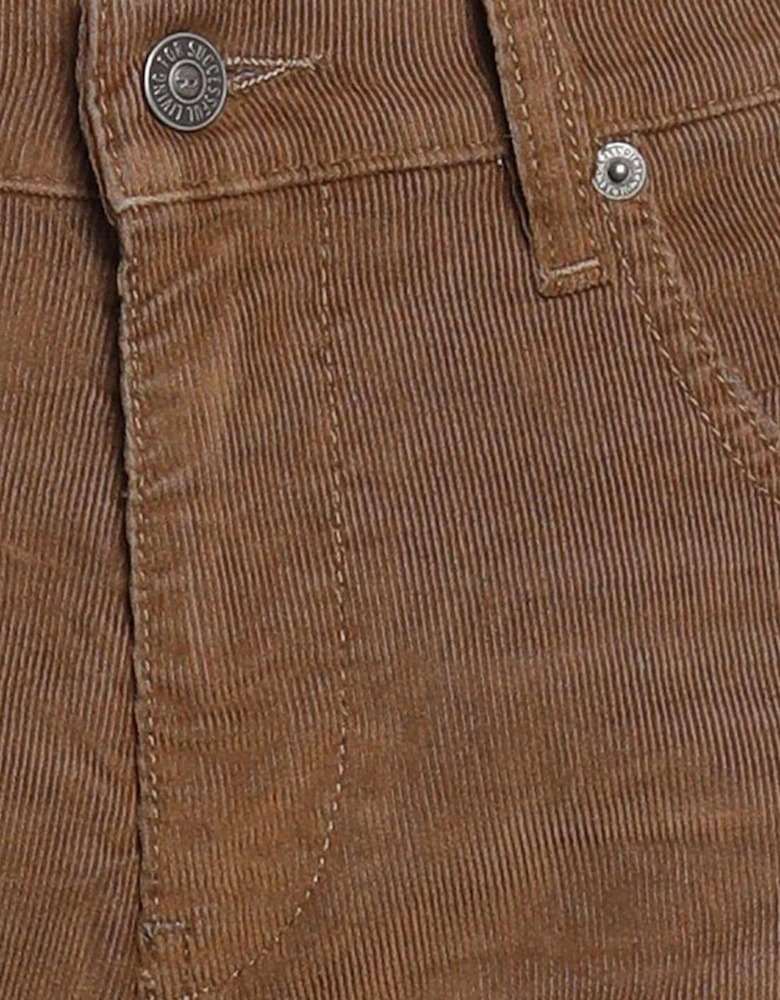 D-Strukt Brown Cord Jeans