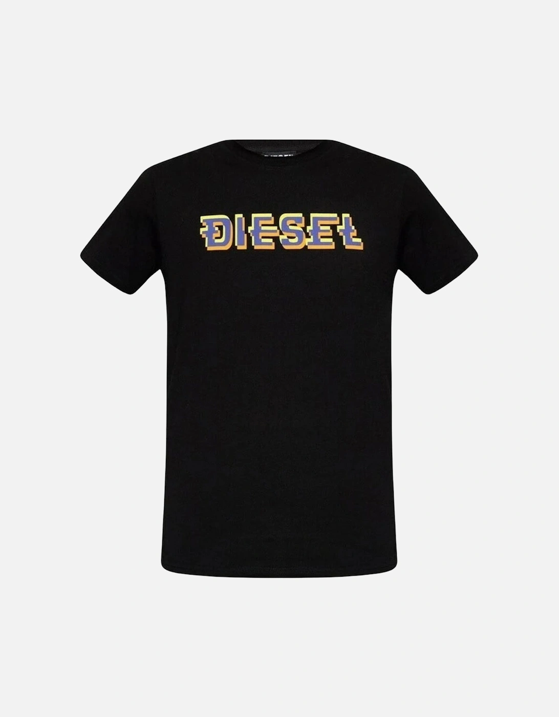 Pixel Logo Black T-Shirt, 3 of 2