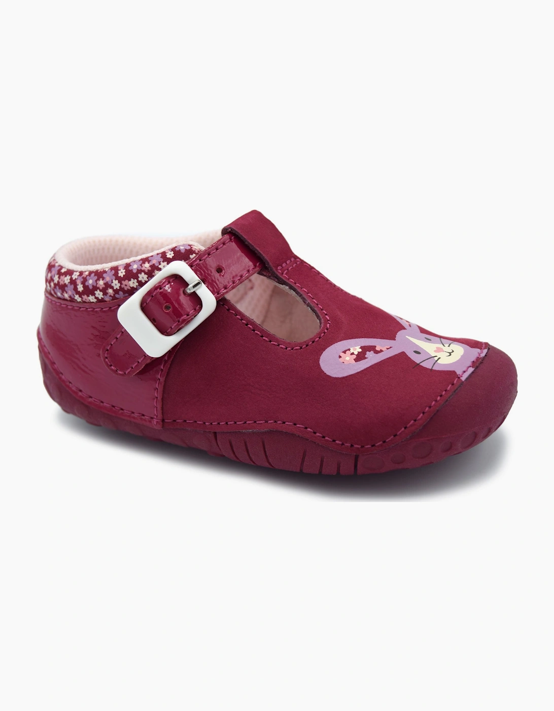 Start-Rite Girl's LITTLE PAWS PRE-WALKER - Red - Size: S 3.5/g