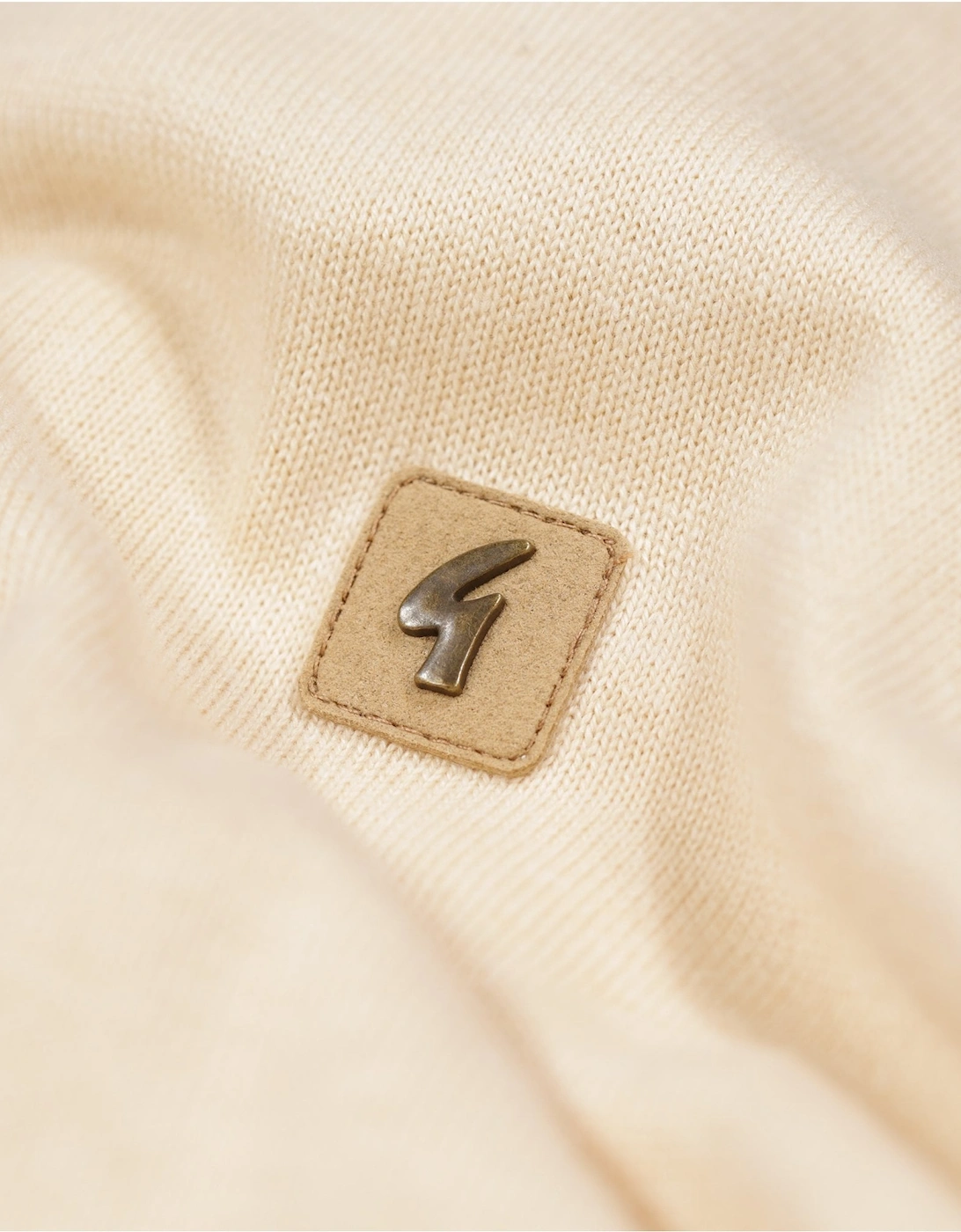 Francesco Long Sleeve Men's Polo Shirt | Cream