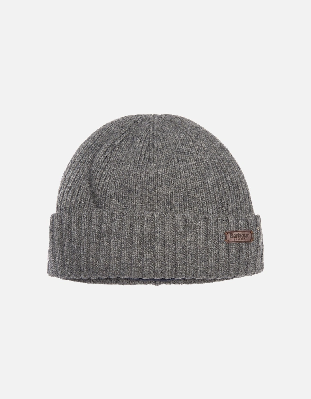 Men's Barbour Carlton Beanie A1-24 GY15 Grey - Size: ONE size