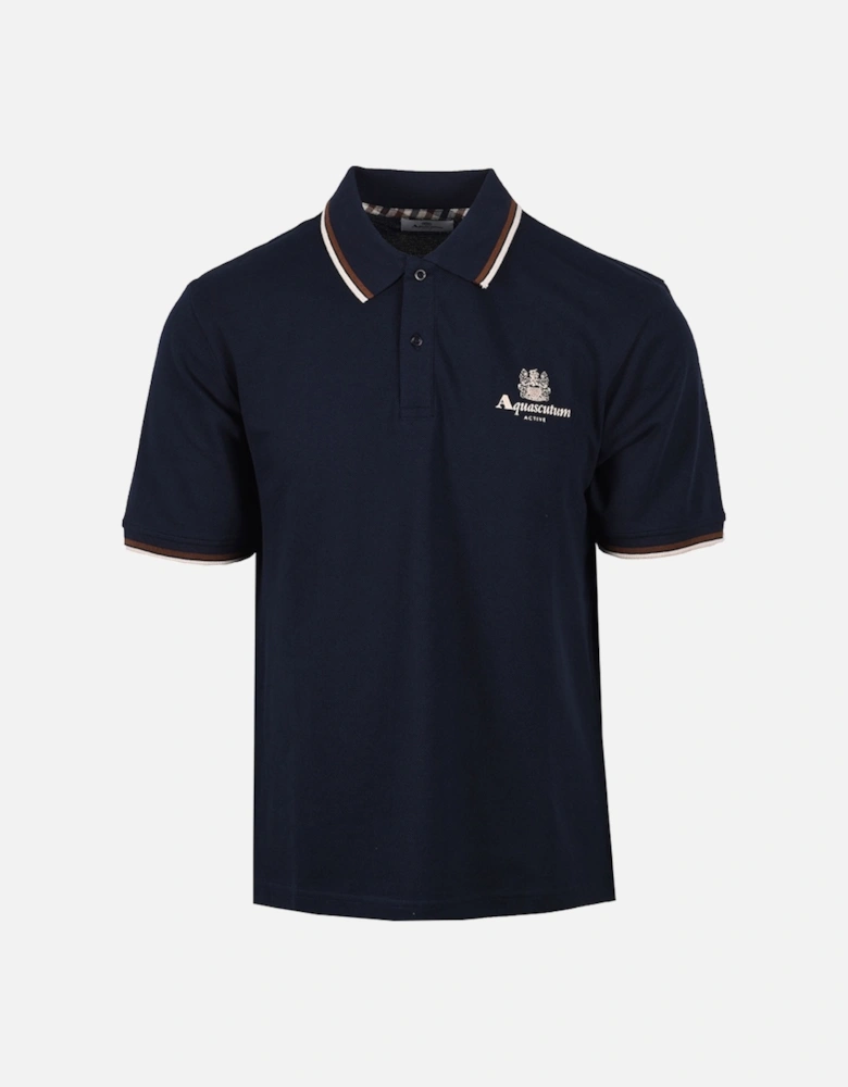 Men's Piquet Tipped Polo Shirt