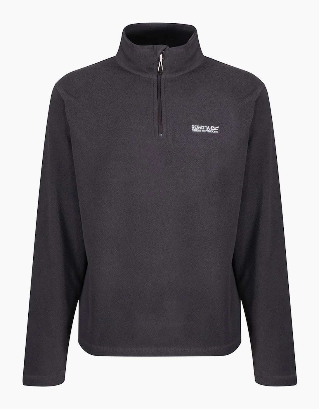 Regatta Men's Grey Great Outdoors Thompson Half Zip Fleece Top - : 3XL