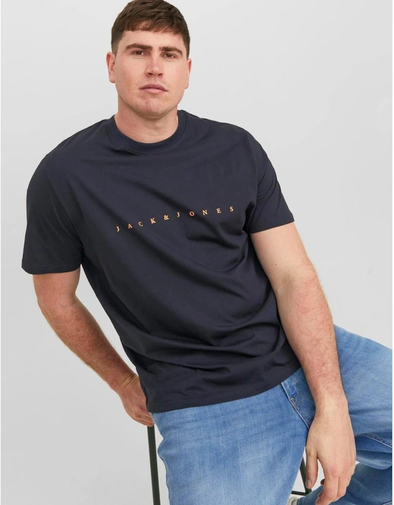 Mens Star Big & Tall Short Sleeve T-Shirt