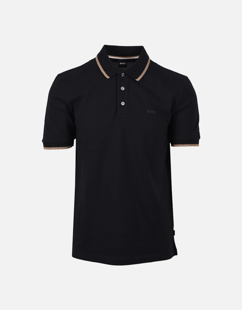 Boss Parlay 190 Polo Shirt Black