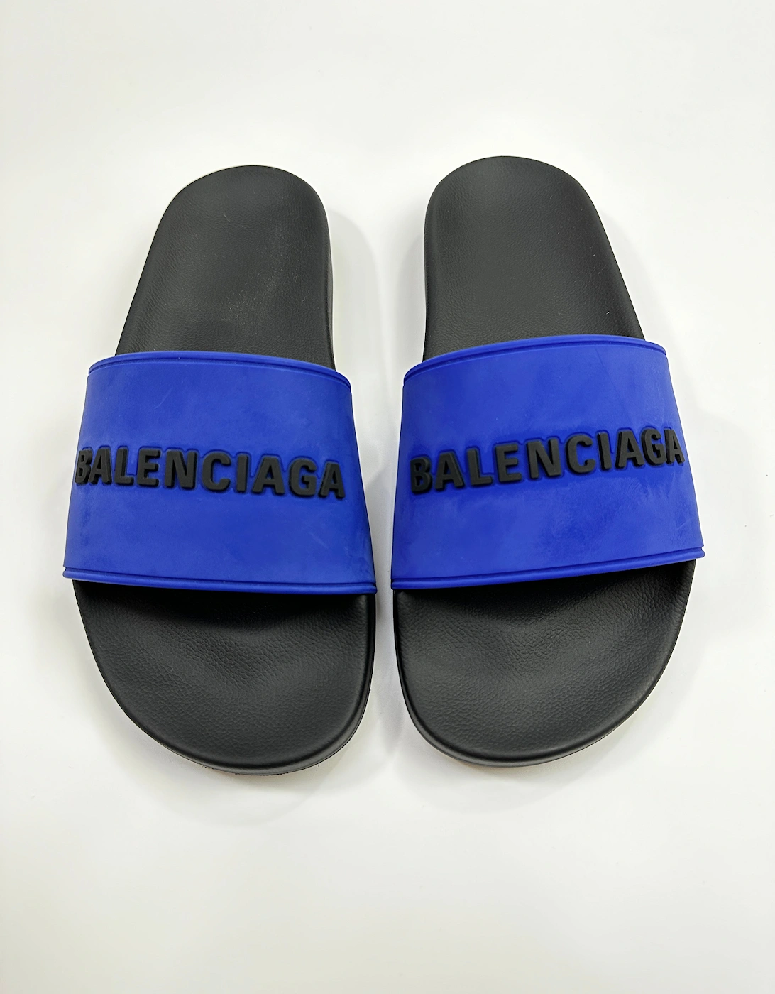 LOGO SLIDES BLACK/BLUE