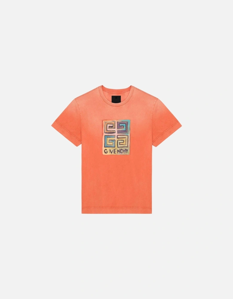 4G SUN TEE ORANGE