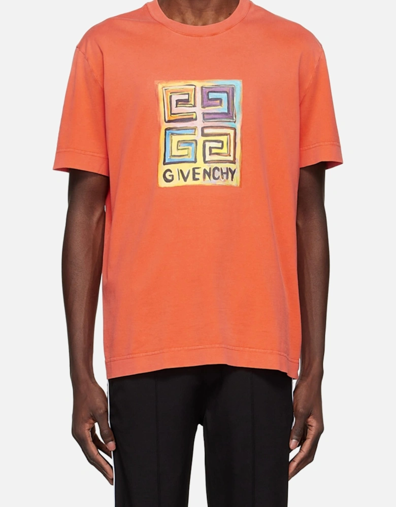 4G SUN TEE ORANGE