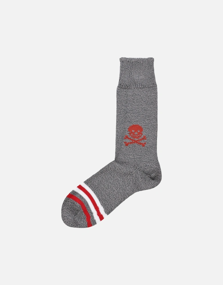 Cotton Skull & Crossbones Socks