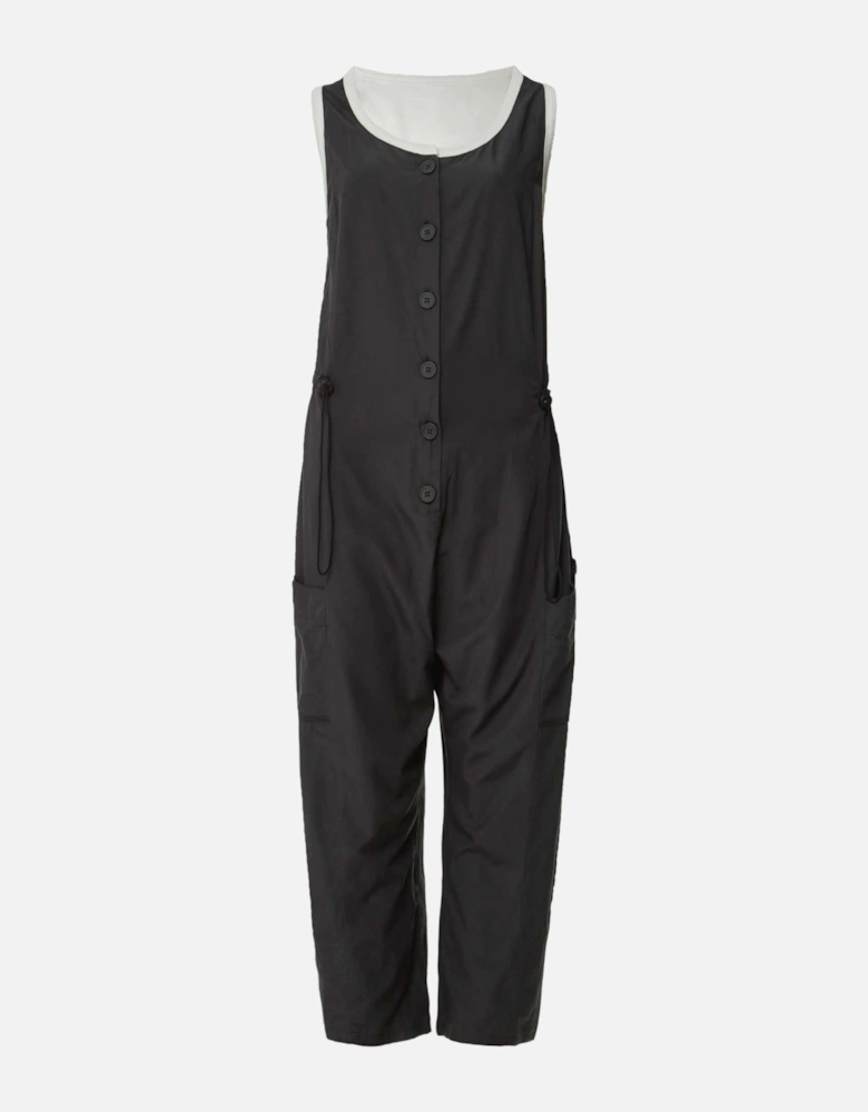 Modal Button Through Jumpsuit