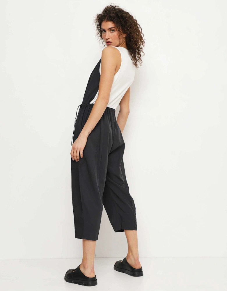 Modal Button Through Jumpsuit