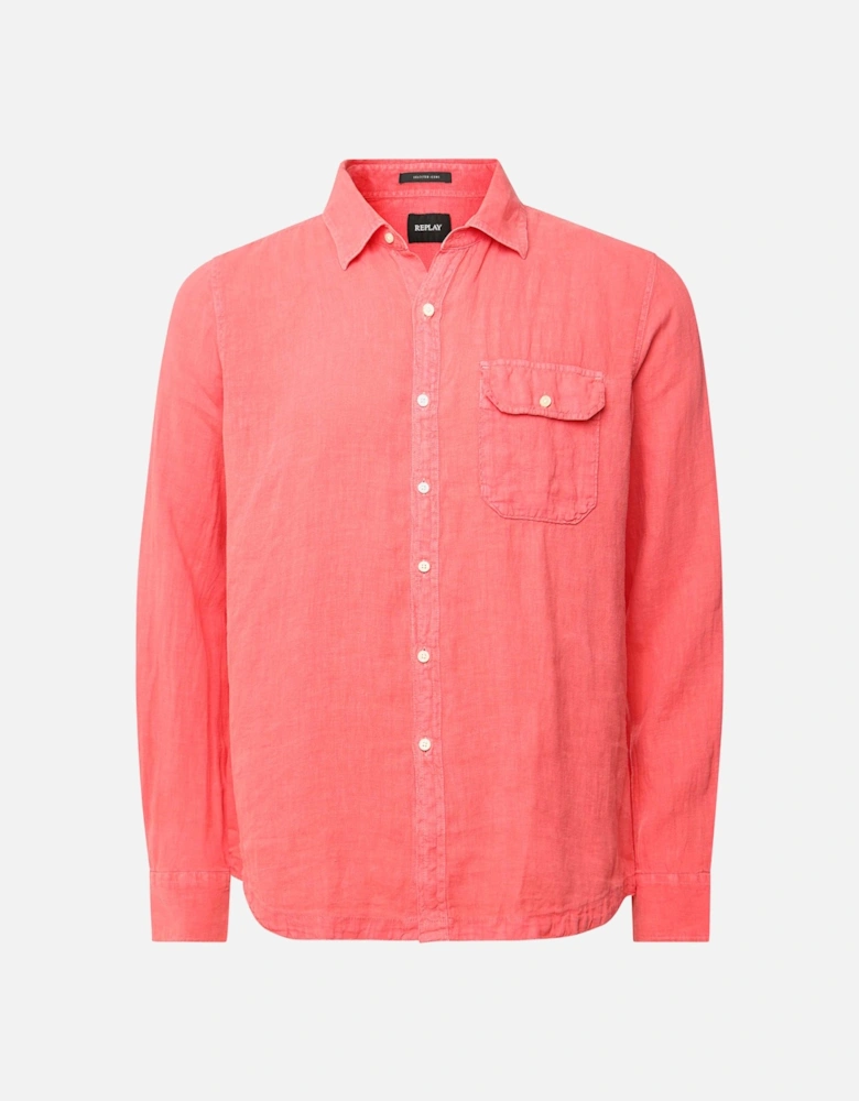 Linen Pocket Shirt