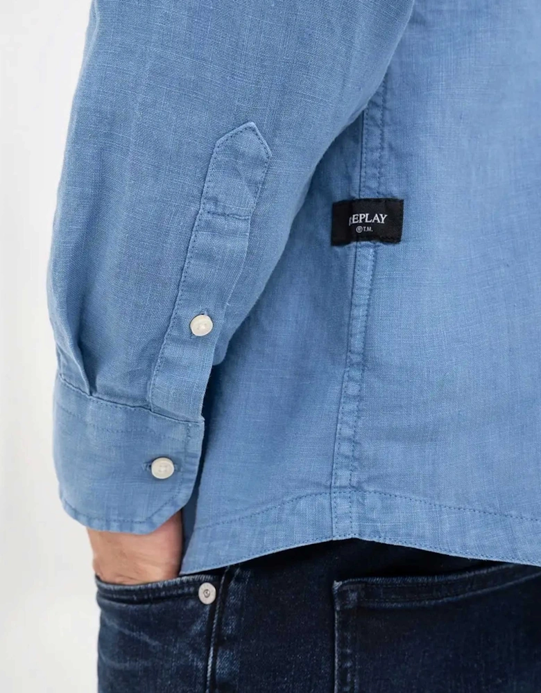 Linen Pocket Shirt