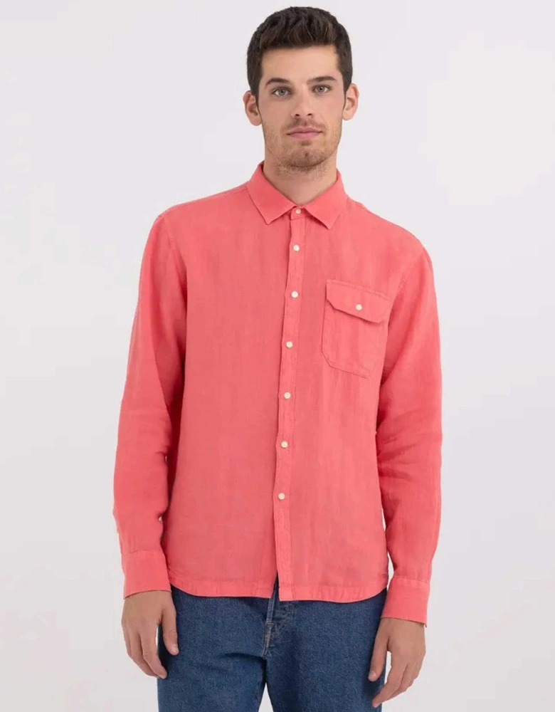 Linen Pocket Shirt