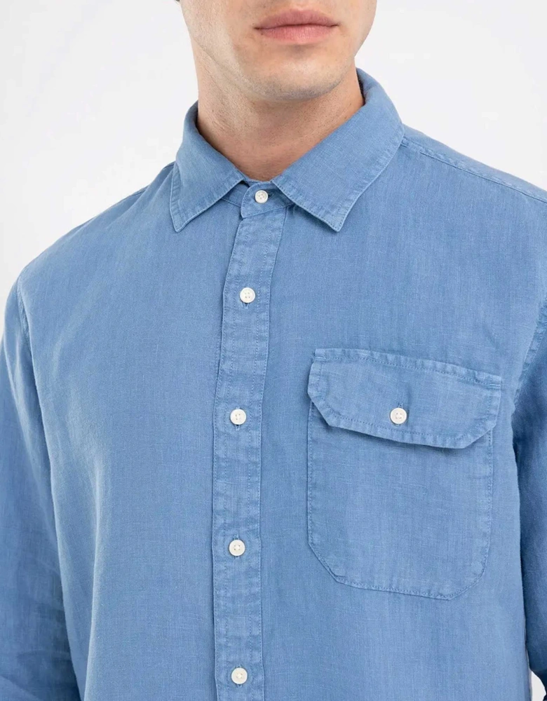 Linen Pocket Shirt