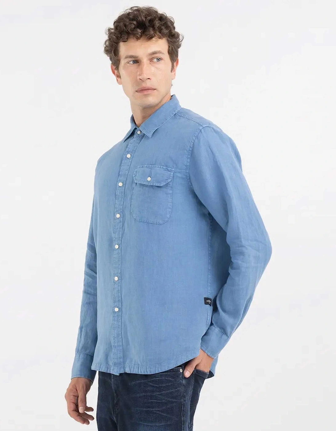 Linen Pocket Shirt