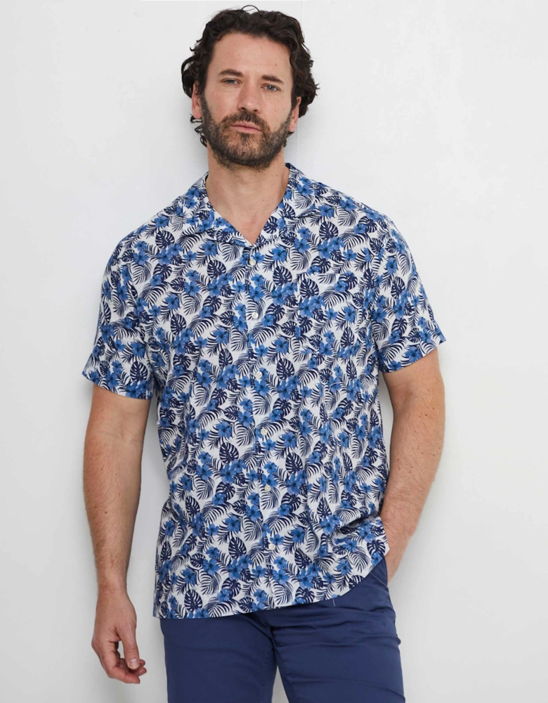 Short Sleeve Floral Shirt