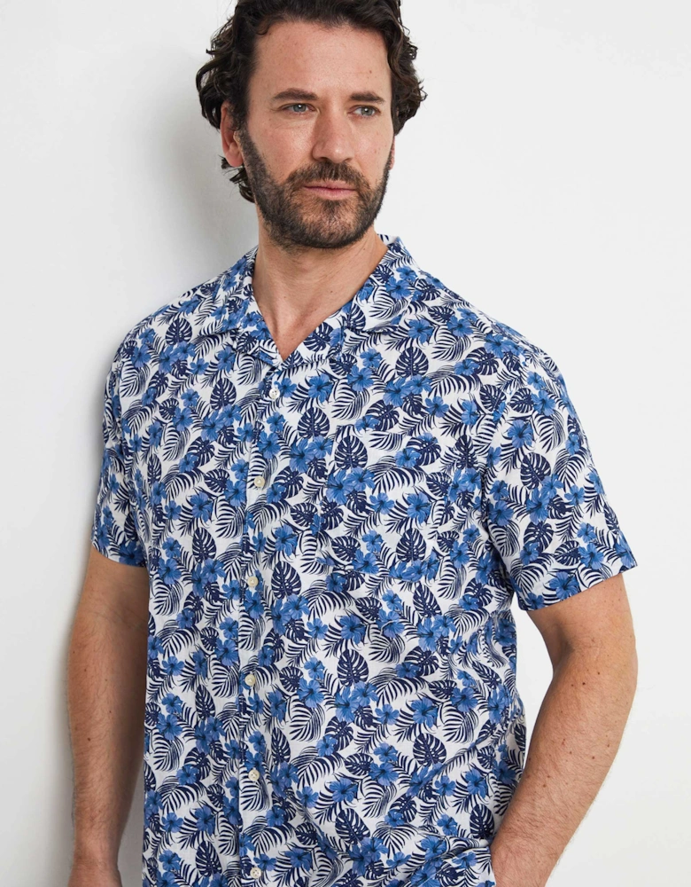 Short Sleeve Floral Shirt