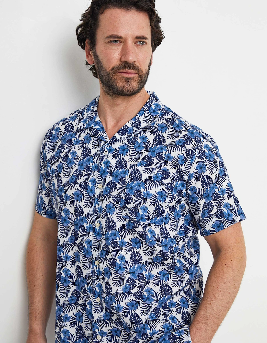 Short Sleeve Floral Shirt