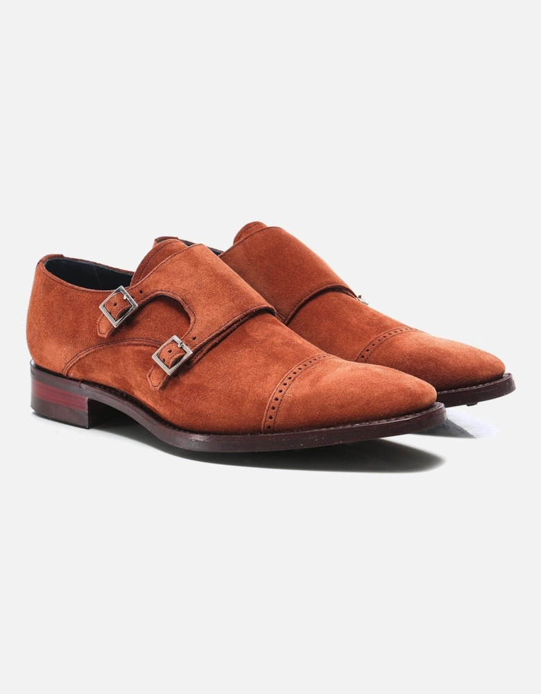 Suede Lancaster Monk Shoes