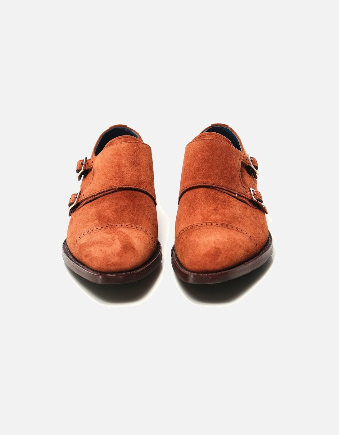 Suede Lancaster Monk Shoes