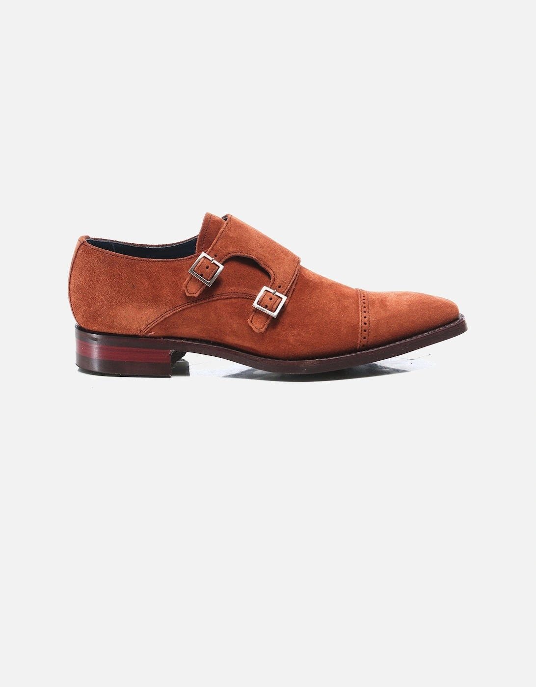 Suede Lancaster Monk Shoes