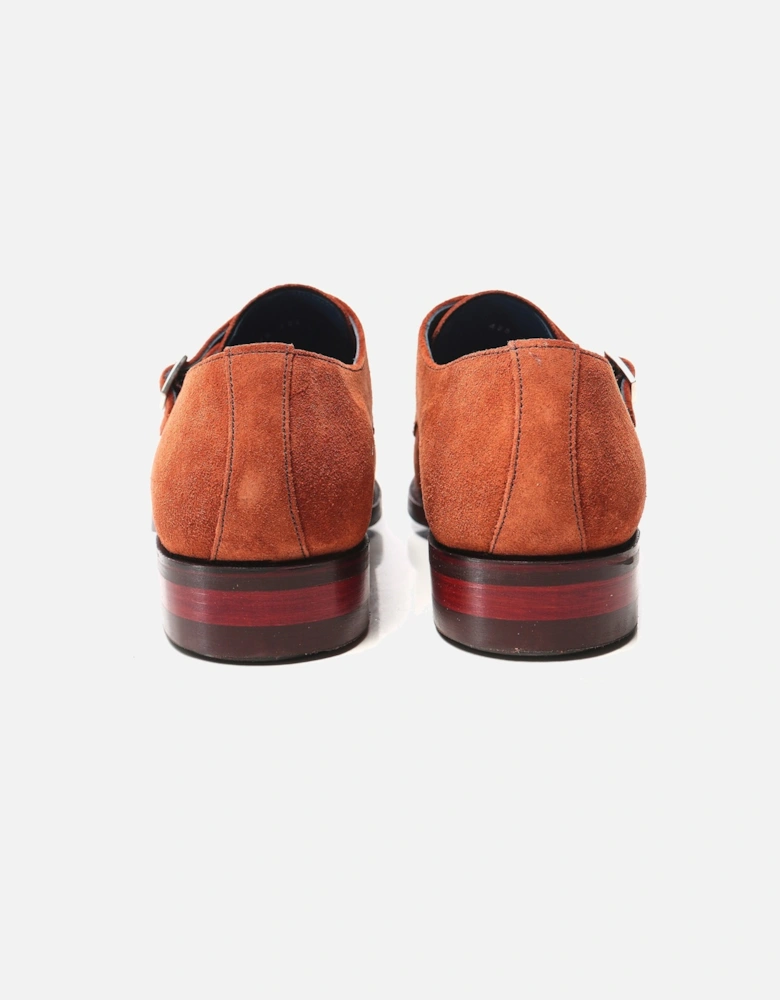 Suede Lancaster Monk Shoes