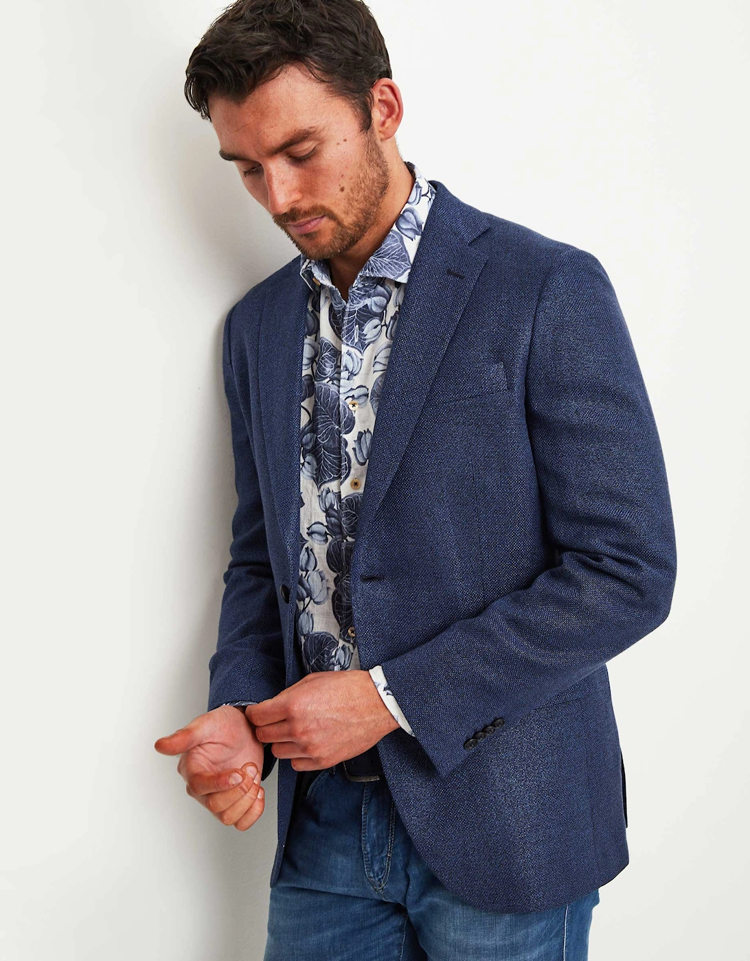 Linen Blend Classic Rufus Jacket