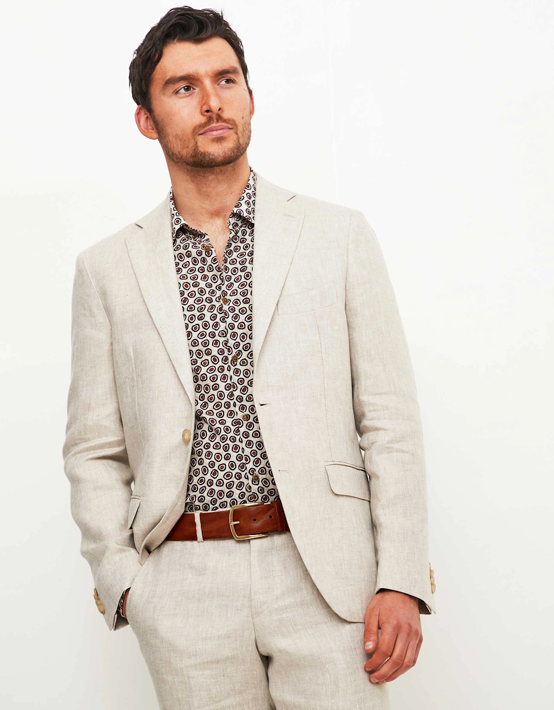 Classic Linen Jacket