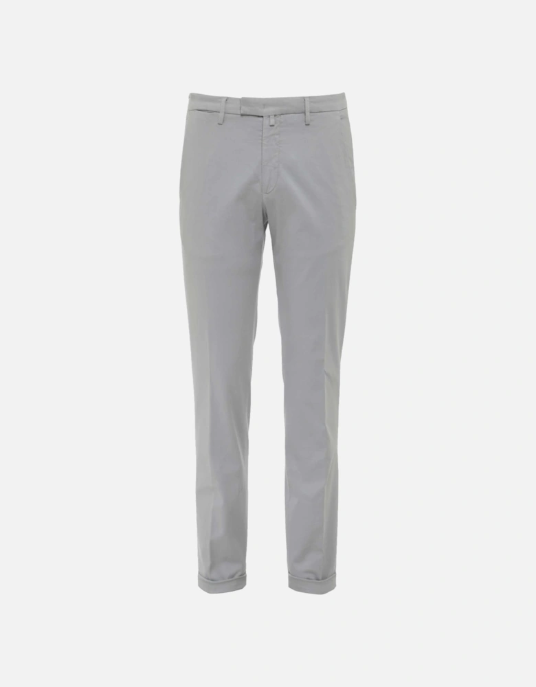 Tapered Leg Twill Chinos