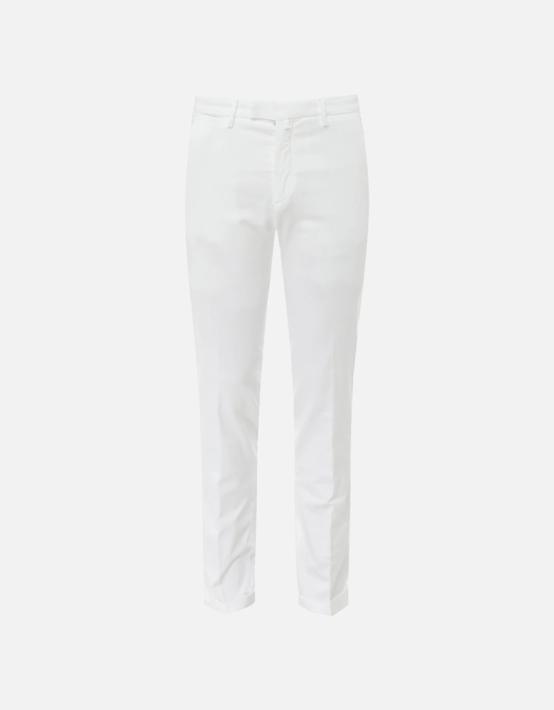 Tapered Leg Twill Chinos