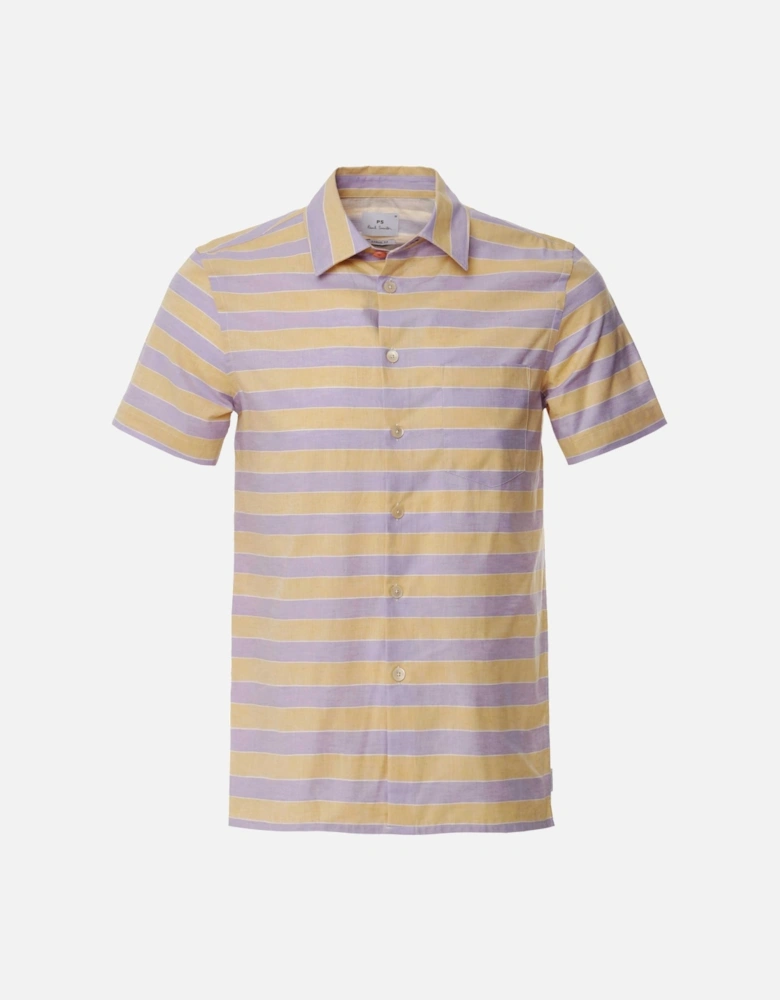 Short Sleeve Striped Shirt