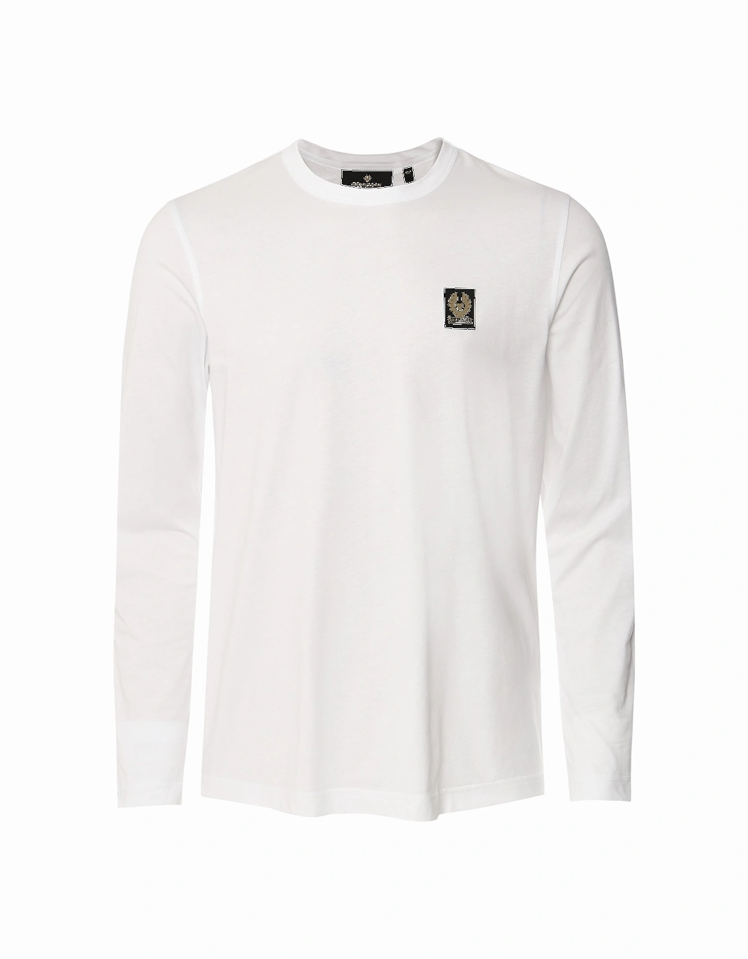 Belstaff Men's White Long Sleeve T-Shirt - : 42/Regular Extra Large