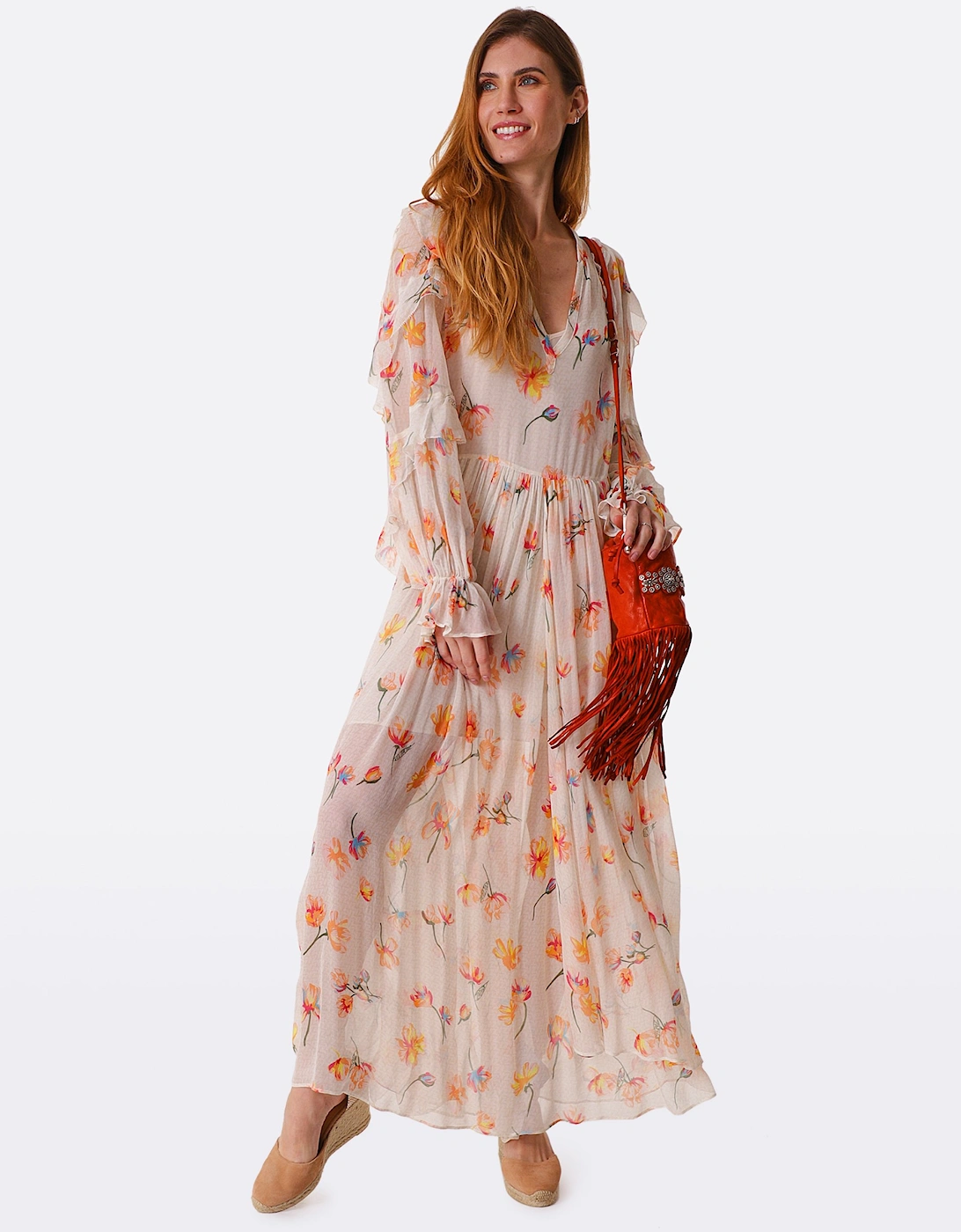 Riciny Floral Maxi Dress