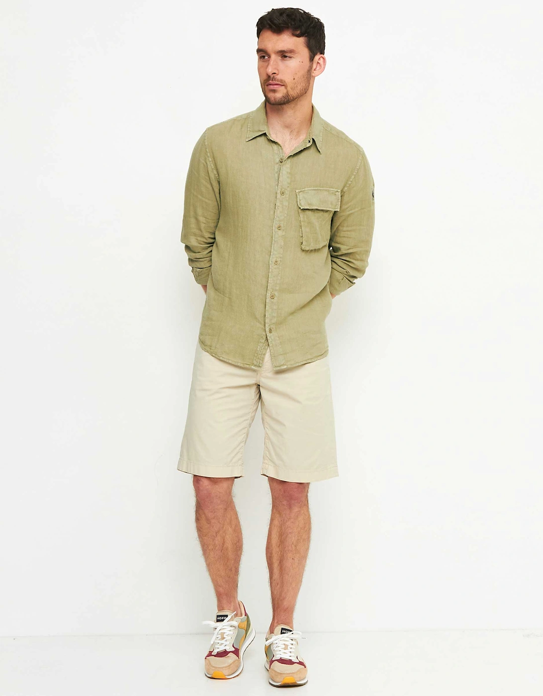 Twill Bermuda Shorts