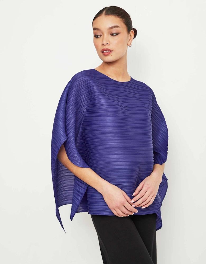 Pleated Poncho