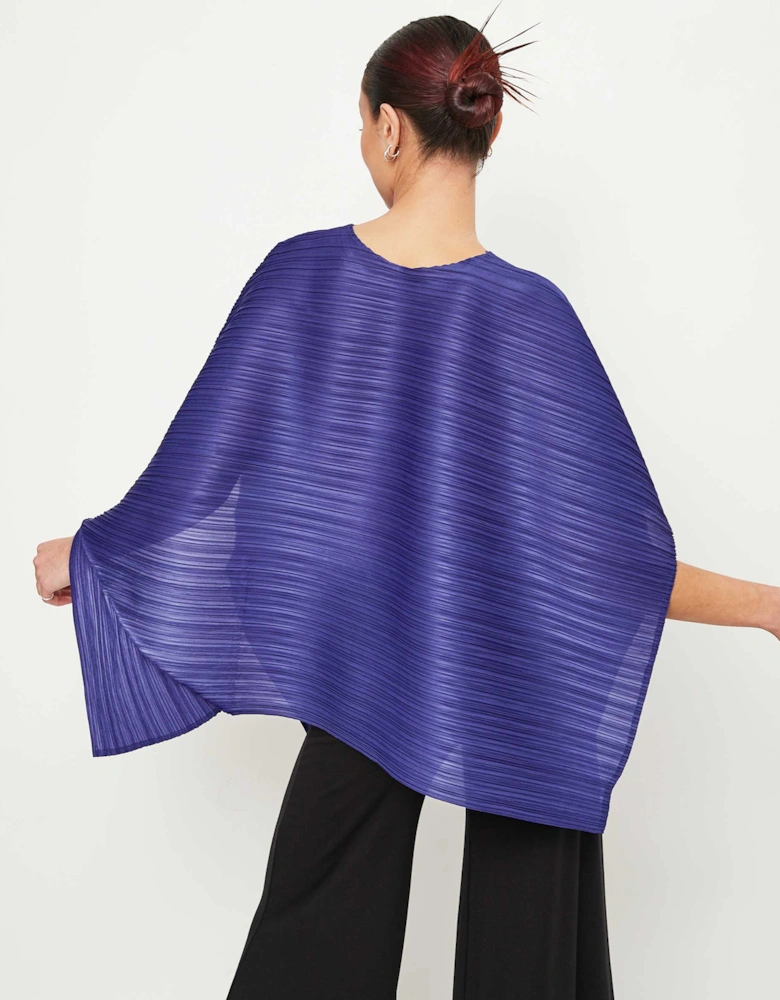 Pleated Poncho