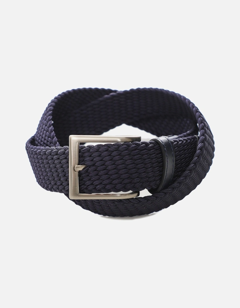 Elasticated Leather Belt
