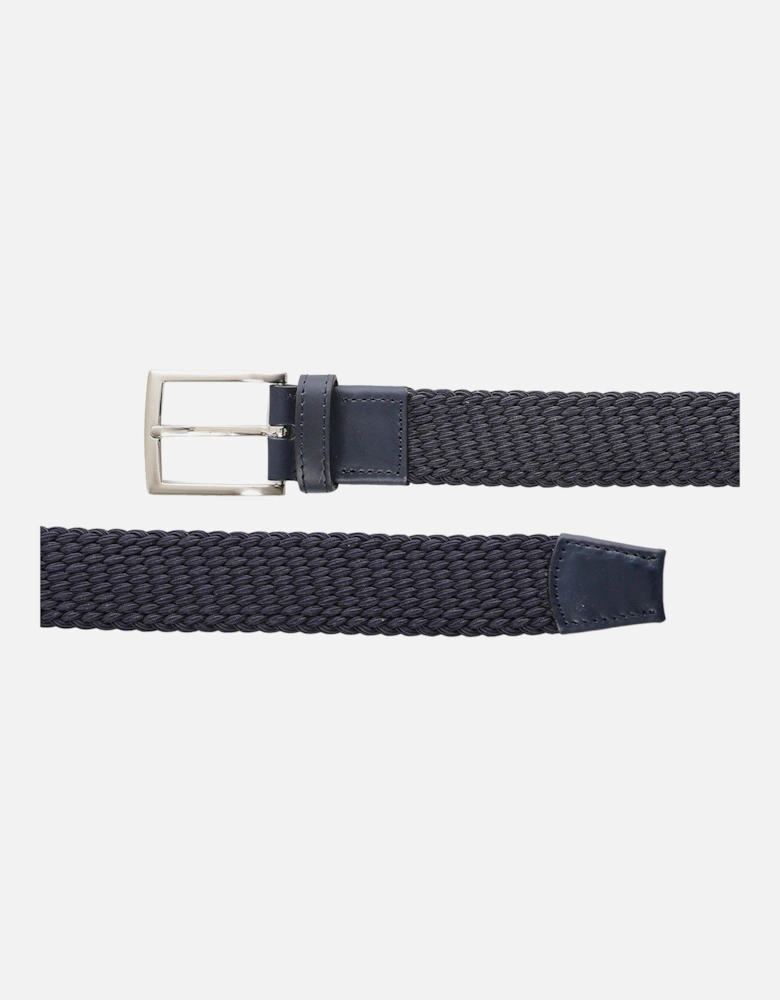 Elasticated Leather Belt