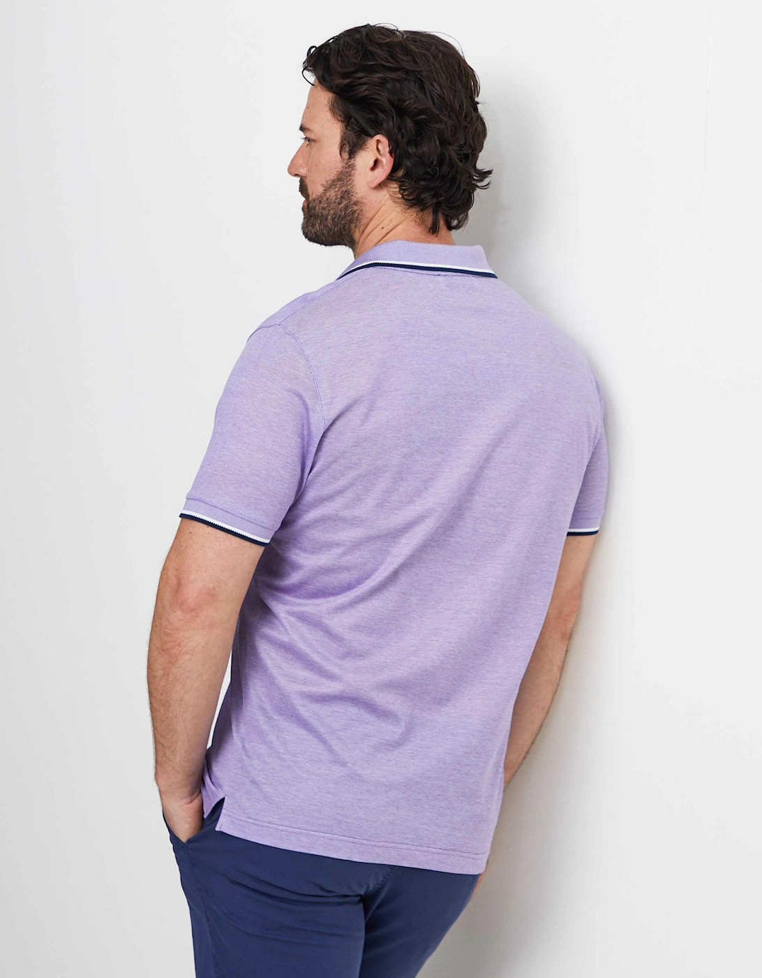 Pique Skipper Polo Shirt