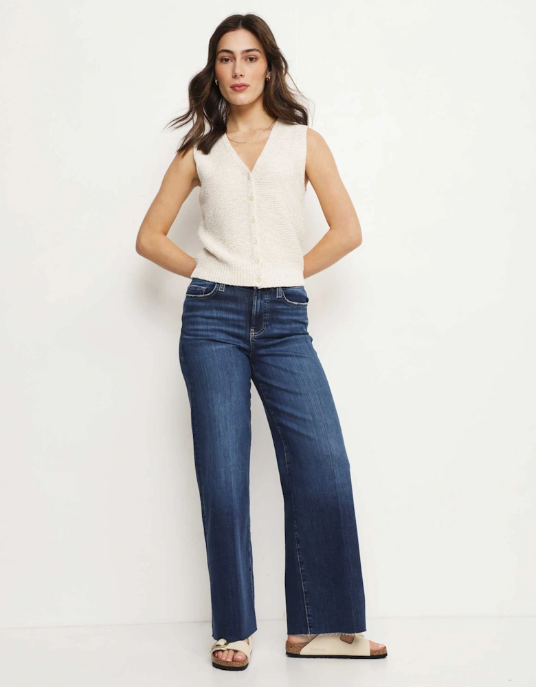 Le Slim Palazzo Jeans