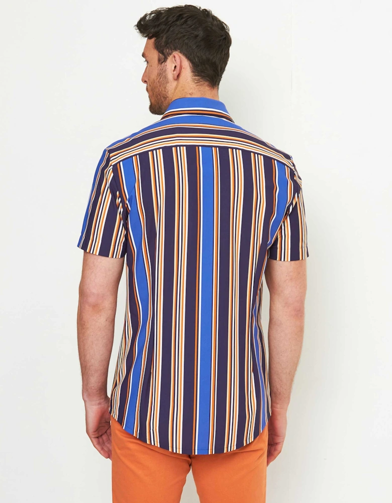 Short Sleeve Striped Shirt